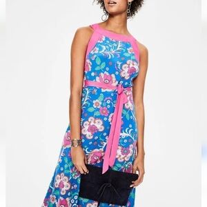Boden Aviery silk floral maxi dress